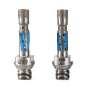 Multi-function Drill Bit Milling Cutter Inner Hole Grinding Threaded Shank Diamond Drill