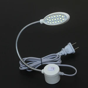 19leds Multifunctional Dimmable Clothing Machine Light Flexible Work Lamp for Workbench Lathe Drill Press Sewing Machine Light