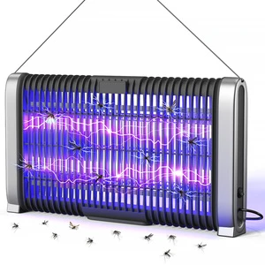 LED Bug Zapper Indoor Fly Zapper- 10 Years Lifespan Lamp-Fly,Mosquito Killer and Repellent - Lightweight, Powerful 3000V Grid
