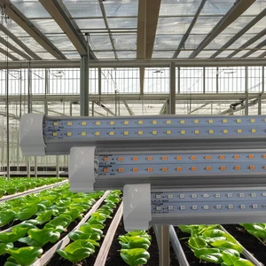 T8 Dimmable Full Spectrum LED Grow Lights for Plants Energy Saving G13 Base Indoor Growing Light Tubes