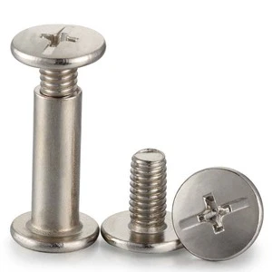 Stainless Steel 304 Nut Screw with Locking Nut Rivet, Calendar Book, Ledger Screw 20000 Pcs Delivery Period: 10 Days
