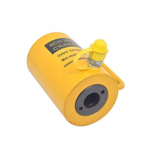Hollow Steel Hydraulic Jack 30T Car Lift with Electric Manual Pump