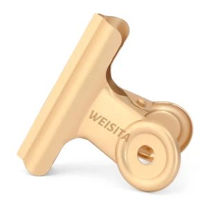 Wholesale Weisita Stainless Steel Bulldog Clips in 38mm/50mm/63mm/75mm Sizes Custom Color Packing Office Tool Supplies Bill Clip