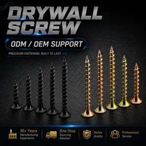 Black Metal Steel 4.8 8.8 10.9 12.9 Self Tapping Nails Phillips Cross Recess Flat Countersunk Head Wood Self Tapping Screws