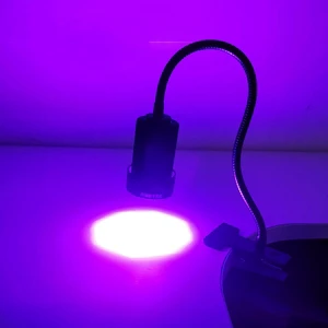 365nm UV Spot Light 18W UVA Blacklight for Curing UV Desk Lamp for Drying Table Ultraviolet Lamps for Bonding PCB Repairing