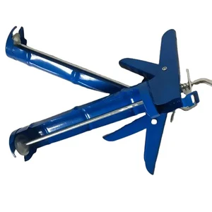 Industrial DIY Caulk Gun Alloy Construction Hand Tool Black Customized Steel Stainless Power Nozzle Handle Gravity Rod Manual