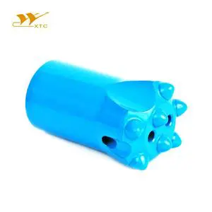 Expert in Drilling Engin ISO9001 Certified Carbide Bit Tungsten Carbides 32mm Taper Drill Button Bit Drilling Tool Making