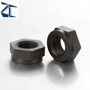 ZLVN Good Quality Low Price Factory Outlet High Strength Steel Black High Quality Hexagon Head Nut