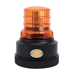 New Design LED Warning Beacon Amber Warning Light with Magnetic Base Mount