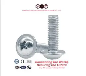 DIN 967 Factory-direct-sale High-quality and Affordable Cross-slot Threaded Head Self-tapping Screws