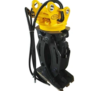 High-Performance TDC Grapple Chainsaw Attachment for Excavator - Hydraulic Rotating Cutter with Clamping Cylinder