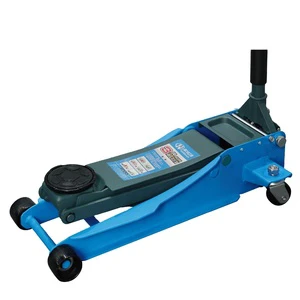 HJ5602 Portable 3 Ton New Vertical Jack Automotive Maintenance Double Pumps Ultra-low Level Hydraulic Jacks