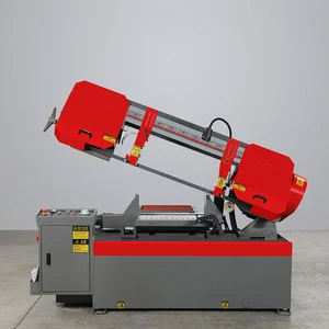 Industrial 45 Degree Metal Cutting Saw Hydraulic Horizontal Band Saw for Steel & Alloys
