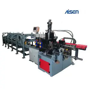 Latest Fully Automatic Hydraulic Bar Cutting Machine High Speed High Precision Straight Rod Cutter Core Motor Engine Components
