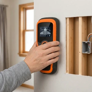 3-in-1 Electronic Stud Finder AC Live Wire Wall Detector LCD Display Wood/Metal Detection RoHS Compliant Inspection Tool TH710
