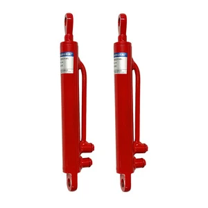 Durable 45# Steel Hydraulic Cylinder 210mm Stroke Hydraulic Cylinder for Car Carrier Trailer Platform & Ramp System