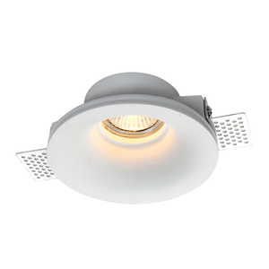 Ecolux Modern Slim Ceiling Light Anti Glare Recessed LED Downlight Gypsum Plaster Spotlight For Home Office