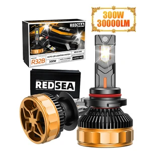 Redsea Auto 300W 30000LM Luz Led H4 Para Luces Led H7 H11 Bombillos Led Headlight Bulb 9005 9006 H11 Focos Led H4 Led Car Light