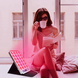 Portable Flicker Free Face Beauty Device Flexible Red Near Infra Lamp 450Nm 590Nm 630Nm 940Nm Led Light Therapy Panel