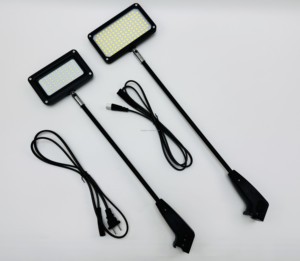LED Exhibition Light - Trade Show Booth Lighting, Advertising Banner Display Lamp, Photo Booth Light with Clip