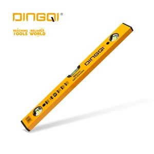 Dingqi Factory Wholesale 400mm/500mm/600mm/800mm Precision Spirit Level Ruler Aluminum Spirit Level With Magnet