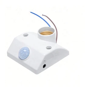 Human body infrared induction lamp head Infrared human body induction head E27 Human body induction lamp holder