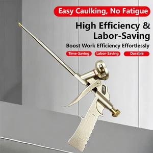 Polyurethane Foam Caulking Gun for DIY Air Conditioner Doors & Windows Easy-to-Clean Special Foam Glue Gun