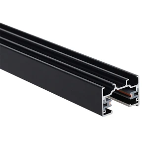 Led Spotlight Lighting Track System 2 Wires Single Circuit Spotlight Track Rail 1 Meter for Lighting Project