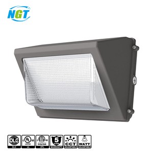 Wallpack US Stock 48W -150W 5CCT Power Adjustable IP65 Fixture House Exterior Lamp Outdoor Public Lighting Led Wall Lights