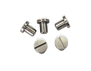 Solid Machine Cylindrical Dowel Pins with Binding Rivets Bright Finish M8 Model Shouldered