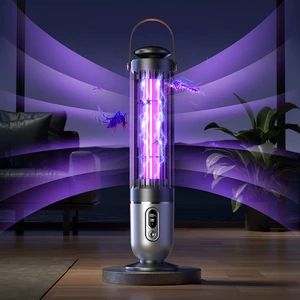 Rechargeable Indoor/Outdoor ABS Electric Mosquito Killer Lamp Flying Insect Traps Bug Zapper Solid-state Pest Control