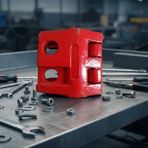 Double Bolts Polished Rod Clamp 1 3/4