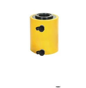 100 Ton 700 Bar Double Acting Hollow Hydraulic Cylinder Heavy Duty Corrosion Resistant for Lifting & Pulling