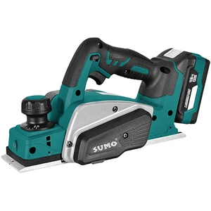 SUMO 82mm Portable Cordless Wood Planer Hot Sell 18V Rechargeable Planer Industrial Grade Power Tools for Woodworking