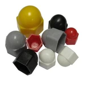 China Factory Hot Selling Rust Proof Plastic Hexagonal Domed Bolt protection Cover Nut Cover