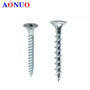 Gypsum Drywall Board Screw Color Black Zinc Plated Carbon Steel Class 4.8 & 6.8 Customized Packing Bugle Head Standard Thread