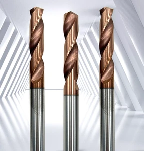 Direct Factory 58 Degree Tungsten Steel Coated Solid Carbide Twist Drill Bit Stainless Steel Straight for Machine