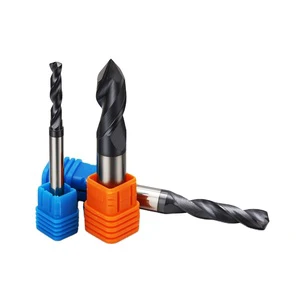 DOHRE Factory Customized Tungsten Solid Carbide CNC Twist Drill Bits/Spot Drill Bits for Steel