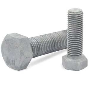 ASTM A490 A325 F10t High Strength Aluminium Hex Bolt Assembly Heavy Duty with Nut and Washer Plain Finish High Tension Bolt