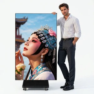 1920X1280mm P2 P2.5 P3.076 P4 Floor Standing Digital Signage LED Display Cloud-Based CMS For Shopping Mall Advertising Poster