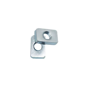 Hot Selling Custom Premium Blue Rectangular Heavy-Duty Industrial Steel Galvanized Nuts Fasteners Thread Inserts Metric Fine ISO