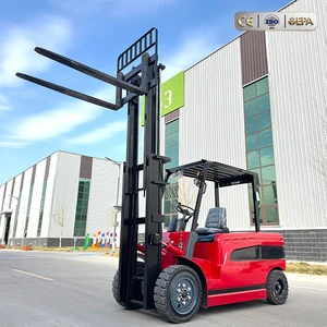 Heavy Machinery Equipment 5 Ton Lithium Electric Forklift With Attachments Electric Muletto Truck Forklift Pallet Lift Hydraulic