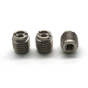 Stainless Steel Threaded Insert Nut with Full Thread Metal Reinforcement OEM/ODM Service