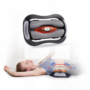 ALPHAY's Red Light Therapy Heat Airbag Stretching Lumbar Back Massager For Promoting Blood Circulation Lower Back Pain Relief