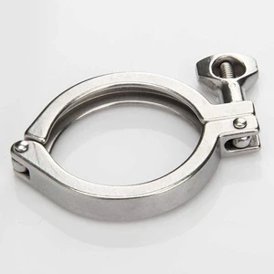 SS304 Stainless Steel Bolt Clamp for Pipeline