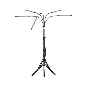 Hot Sale 3000K 5000K Scalable Full Spectrum 80 LEDs 3 Light Modes Bloom Plant Growth Lamp With Timer Dimmable IP44