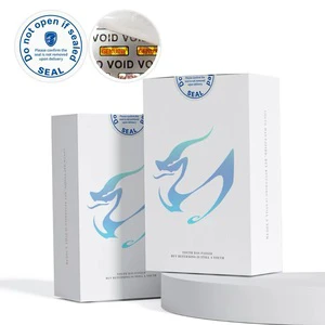 Chinese Factory 25 Microns Dual-color Holographic Anti-Counterfeit Sticker Labels for Brand Security Packaging