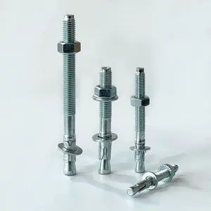 Galvanized Wedge Anchors/expansion Anchors Are Suitable for Cement and Concrete.