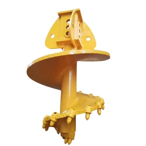 Professional M'One Drilling AUGER BIT 800mm Laser Cut For Hard Rock Compatible Sunward Weld Soilmec Drilling Rig 1 Year Warranty