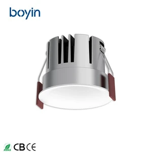 2026 Factory Price 9w 65mm IP20 Round Skd Down Downlight Spot Lights Mini Anti Glare Led Ceiling Light Recessed Downlights 9w